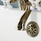 Kingston Brass Deck Mount Clawfoot Tub Faucet with Hand Shower, Antique Brass KS267PXAB - alternate 4